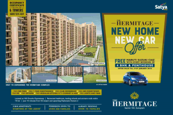 Satya The Hermitage brings the New Home New Car offer in Gurgaon